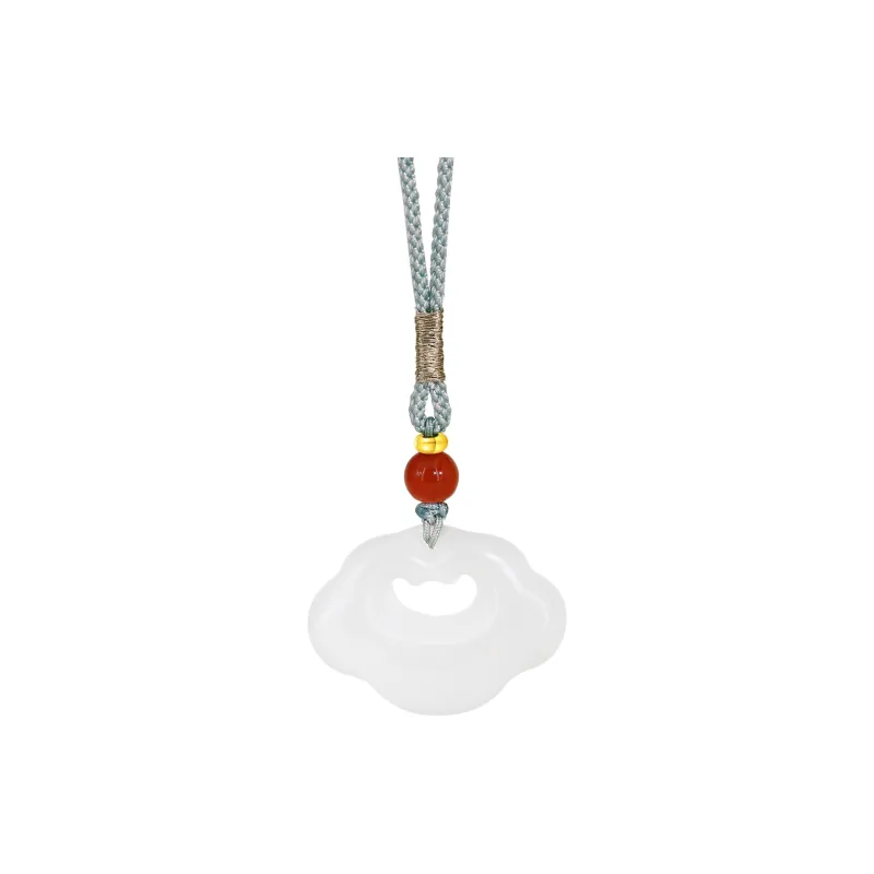 GANGCUI Chalcedony Necklaces Unisex-0