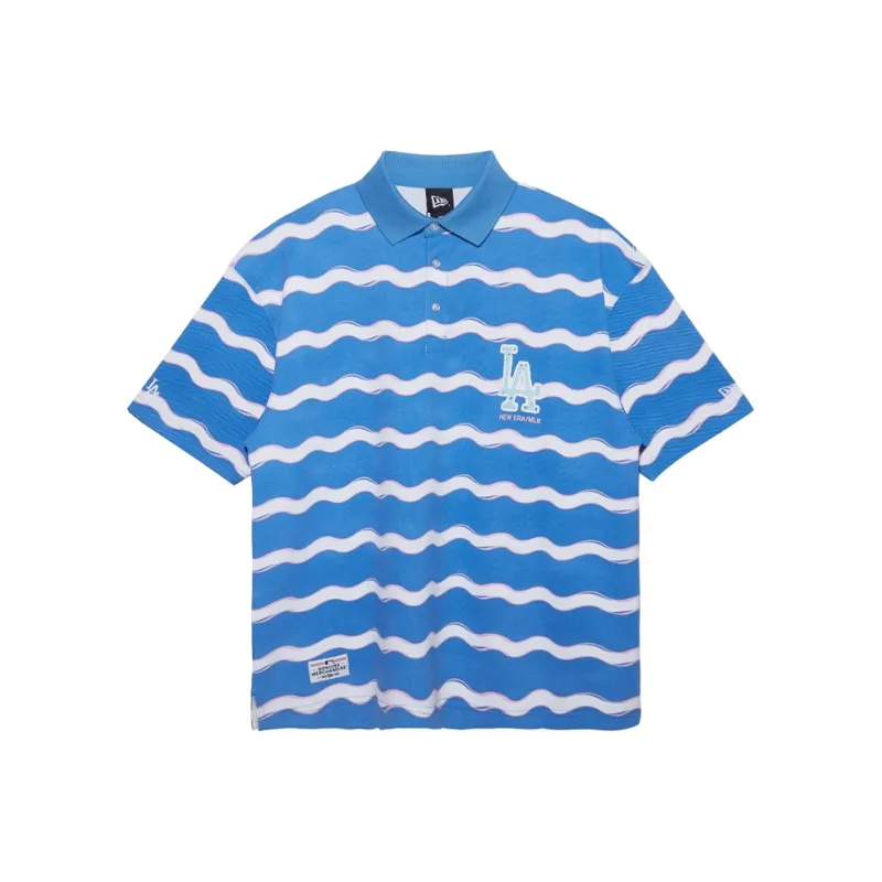 New Era Polo Shirts Unisex Blue-0