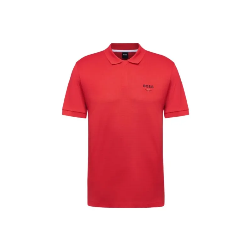HUGO BOSS Polo Shirt Unisex Red-0