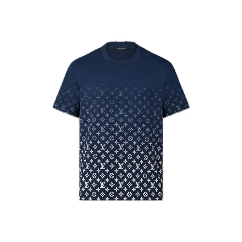 LOUIS VUITTON Polo Shirts Men Blue