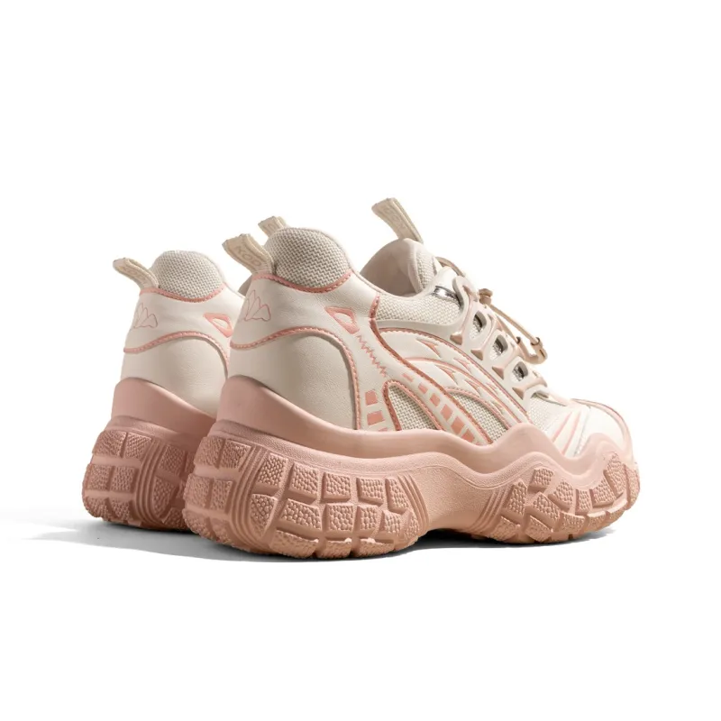 KODI Slip Resistant, Abrasion Resistant, Breathable Low Top Chunky Sneakers Women's-9