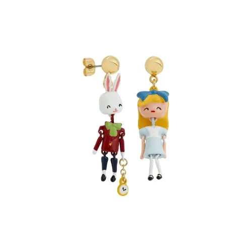 LES NEREIDES Brass Earrings Women's Gold