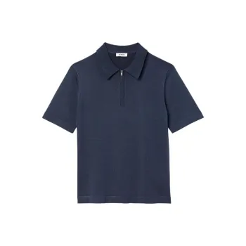Sandro Pablo Zip up Polo Shirt