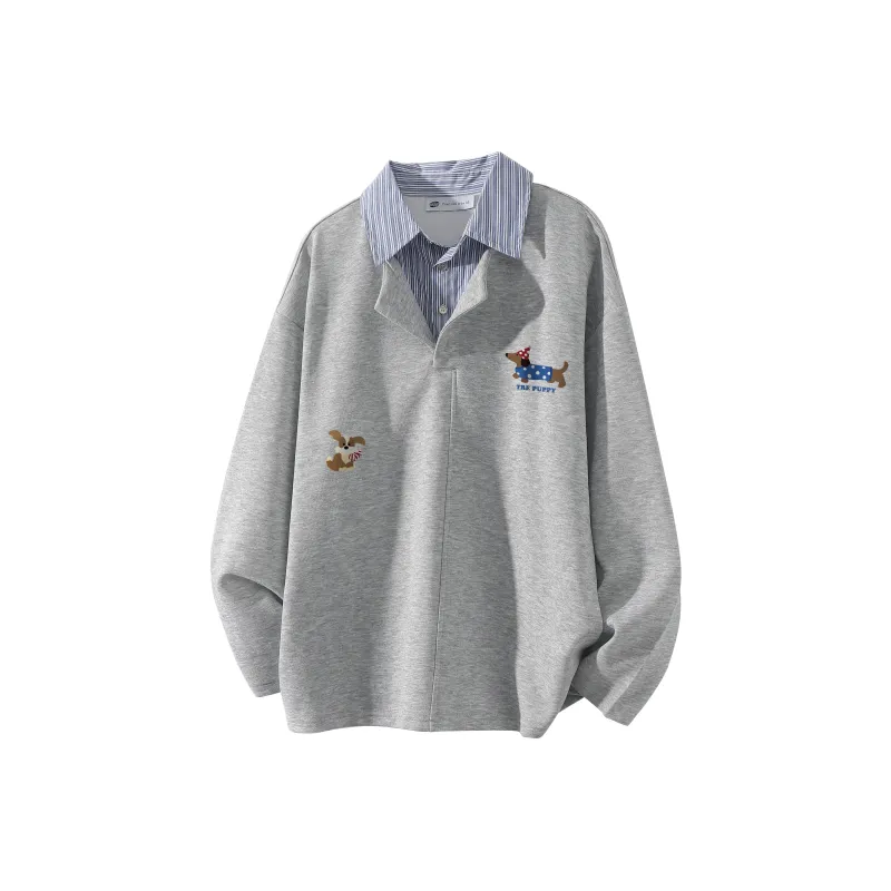 Tre Club Polo Shirt Unisex Light Gray-0