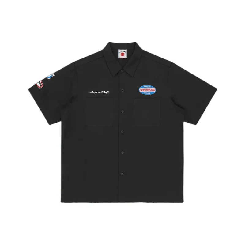 Ice Cream Appliqué detailing Shirt-0