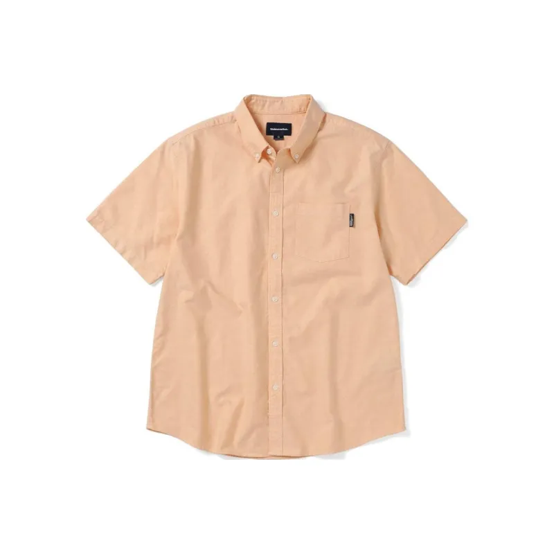 Thisisneverthat SS24 Oxford S/S Shirt Unisex Orange-0