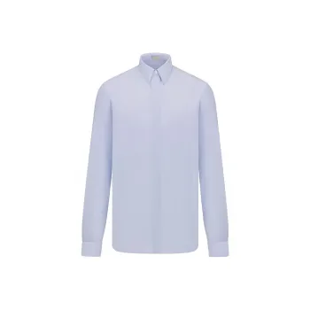 DIOR Shirts Men Light Blue