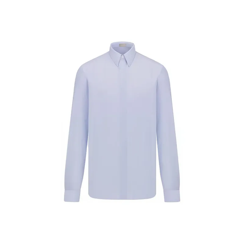 DIOR Shirts Men Light Blue-0