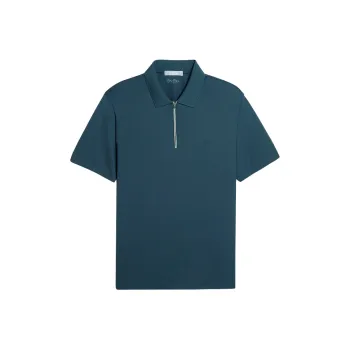 GOLDLION Polo Shirt Men's Contains Mulberry Silk Jasper
