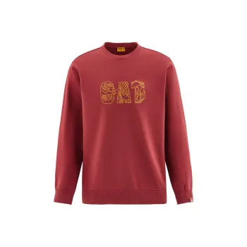 CAT Sweatshirts Men Dark Red
