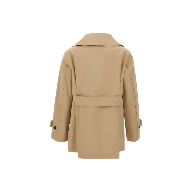 SAVE THE DUCK Trench Coat Women's Khaki-1