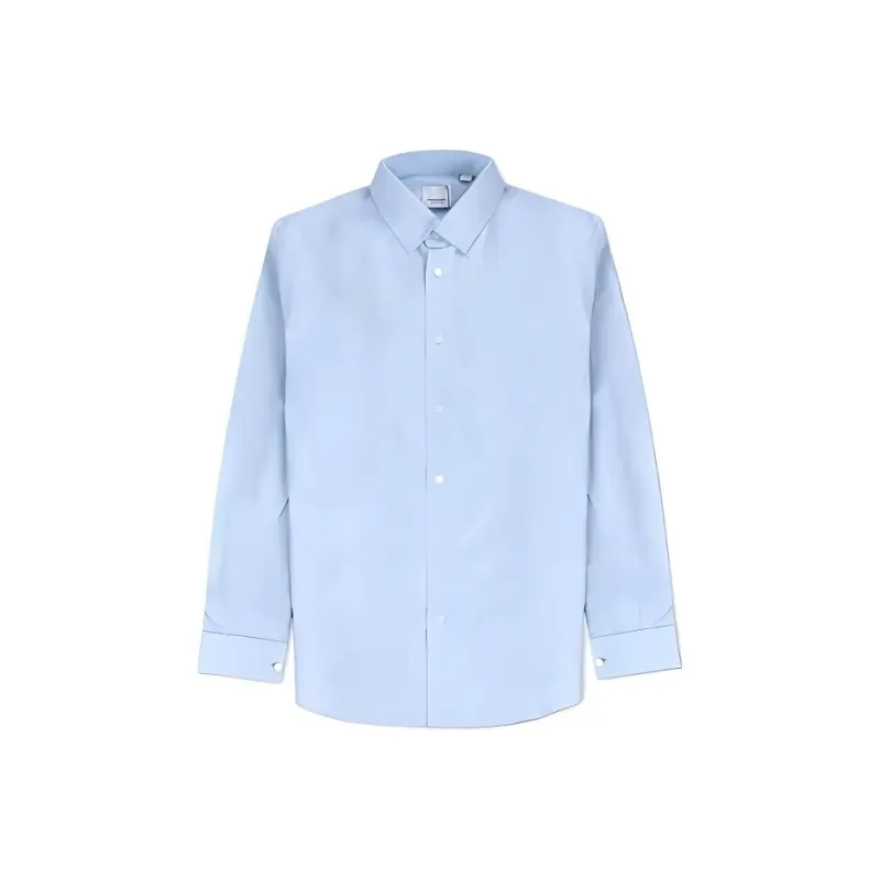 Burberry Shirt Men's Light Blue-0