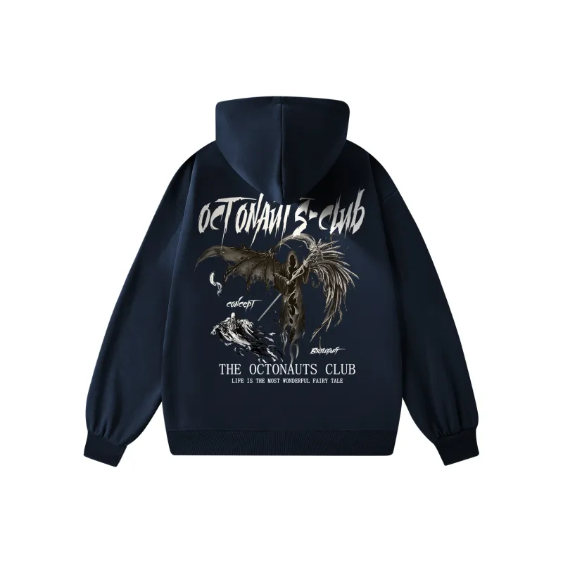 Small Columns Under The Sea Hoodie Unisex-2