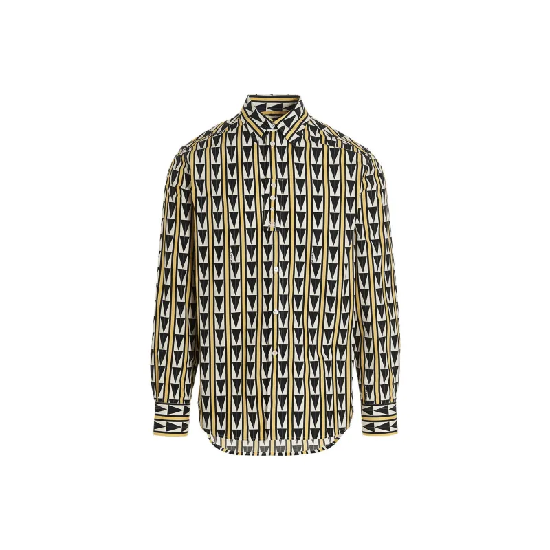 Lanvin Pattered Button up Shirt-0