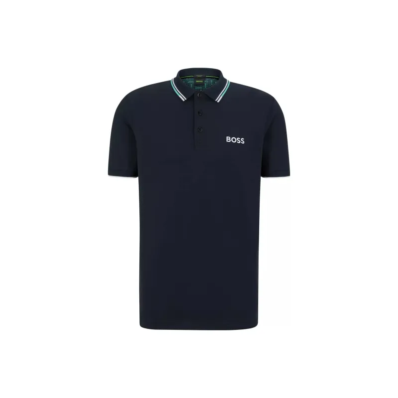 HUGO BOSS SS23 Polo Shirts Men Dark Blue-0