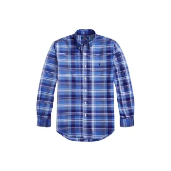 Polo Ralph Lauren Oxford Plaid Cotton Shirt