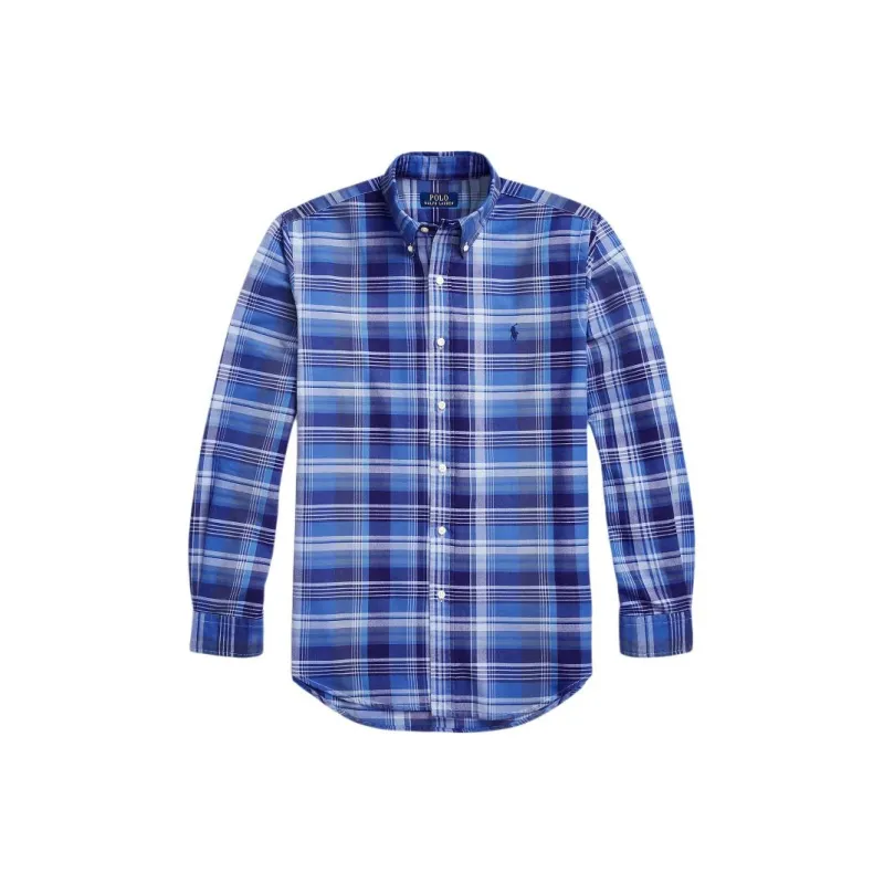 Polo Ralph Lauren Oxford Plaid Cotton Shirt-0
