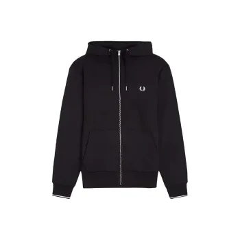 FRED PERRY Embroidered logo Zip up Jacket