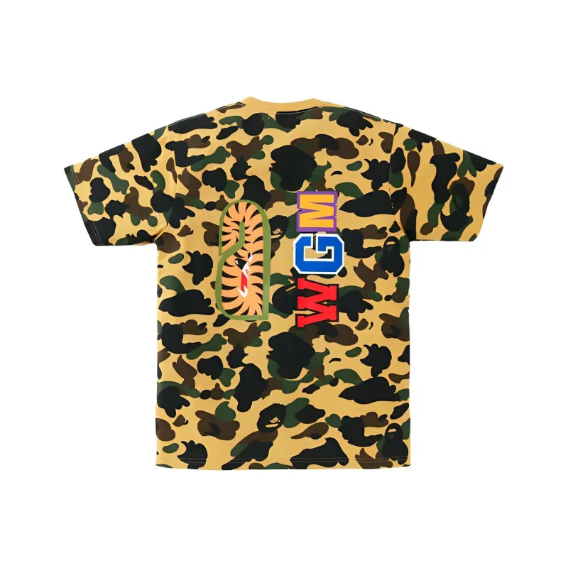 Bape 1st Camo Wgm Shark Tee-1