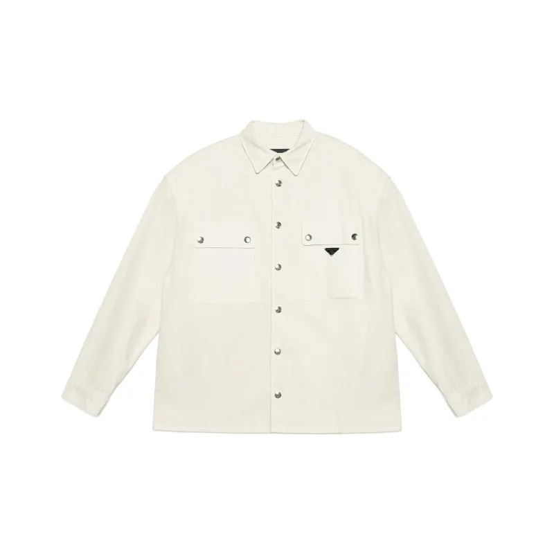 PRADA Shirts Men White-0