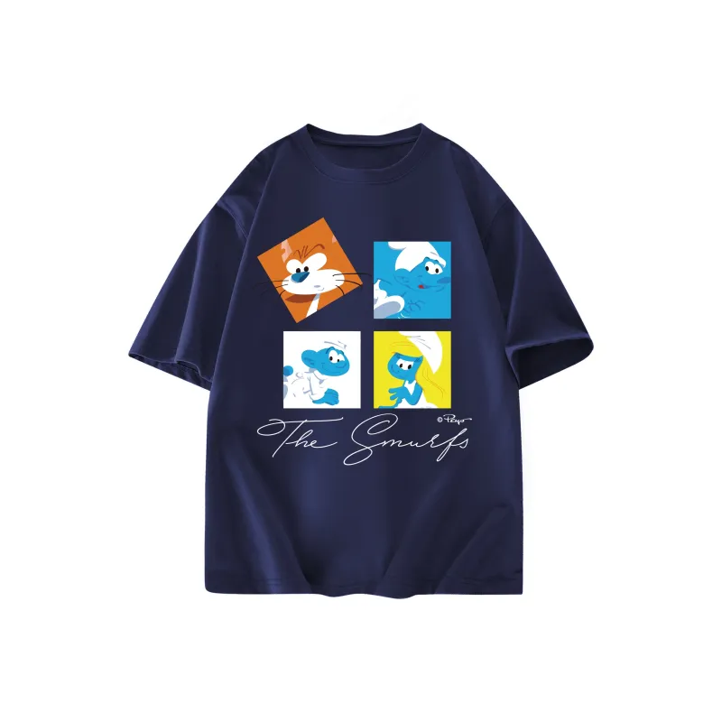 The Smurfs T Shirts Unisex-18