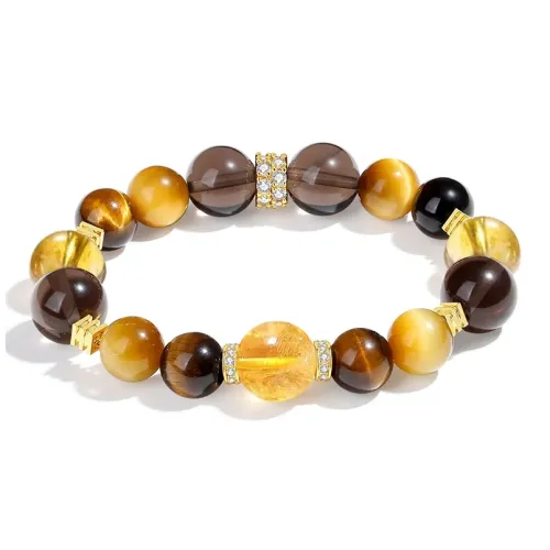 Shang Qianyi Tiger's Eye Stone Jade Bracelets Women's