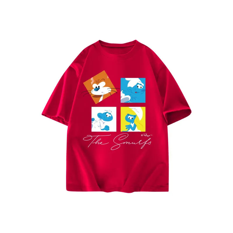 The Smurfs T Shirts Unisex-8