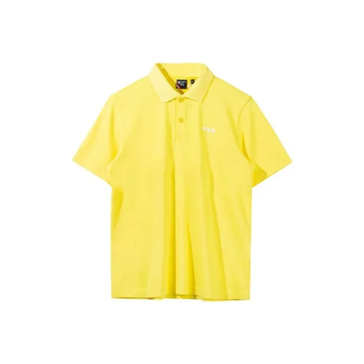 FILA Polo Shirts Men Yellow-0