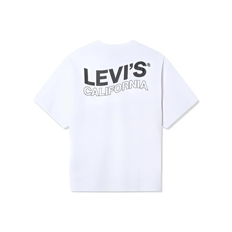 Levis T Shirts Women's White-1