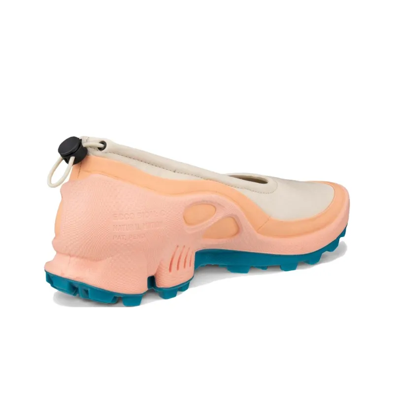 Ecco Low Top Casual Shoes Women's Beige Pink-2