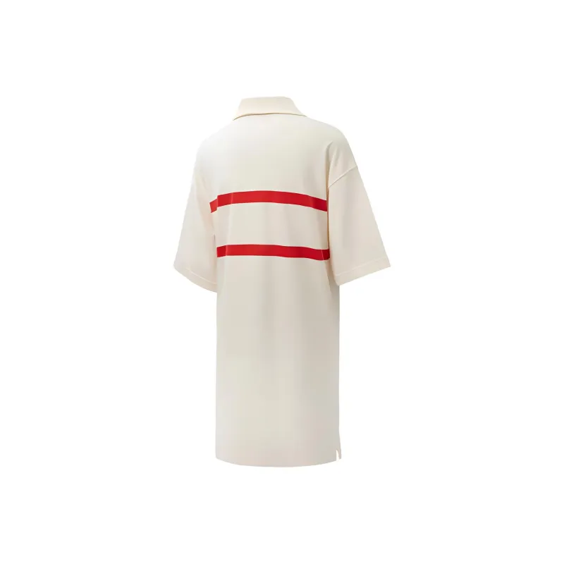 PUMA Short Sleeved Dresses Women's White-1