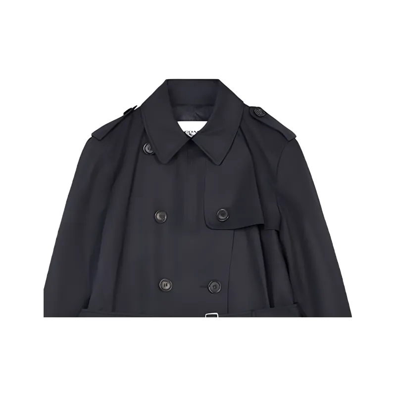 COACH FW22 Trench Coat Women's Black-2