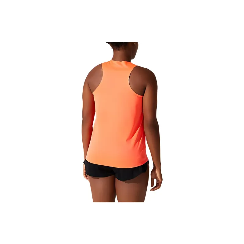 Asics Light Mesh Singlet T-Shirt Women's Coral Pink-1