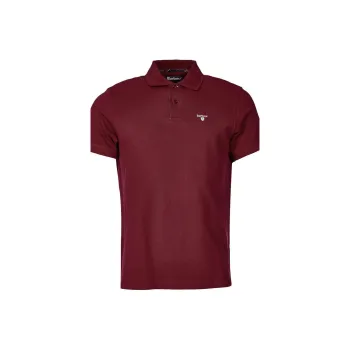 BARBOUR Logo Embroidered Short Sleeved Polo Shirt