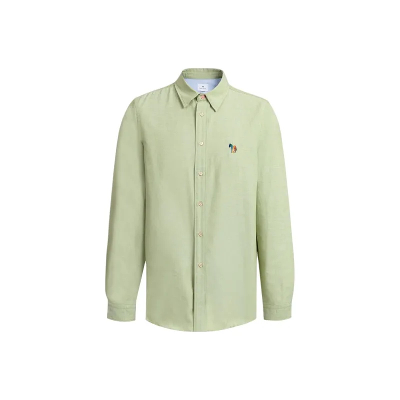 Paul Smith Shirts Men Green-0