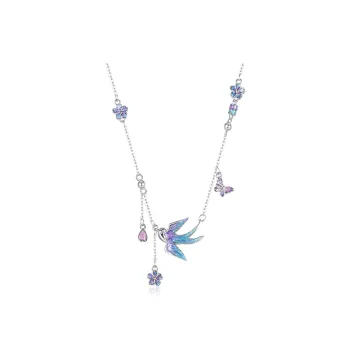 CENTURY&KINDLE S925 Silver Necklaces Women's