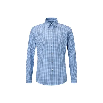 NAVIGARE Shirt Men's Dark Jewelry Blue/White