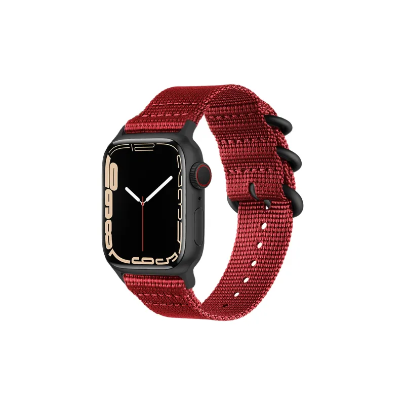 DUALMM Apple Compatibility Watch Band 225mm 38/40/41/42/44/45/49MM Nylon Material-35