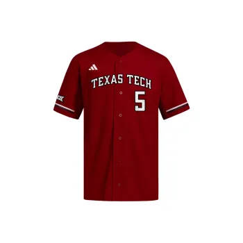 Adidas Free Shipping With AdiClub Texas Tech X Mahomes Full Button Jersey