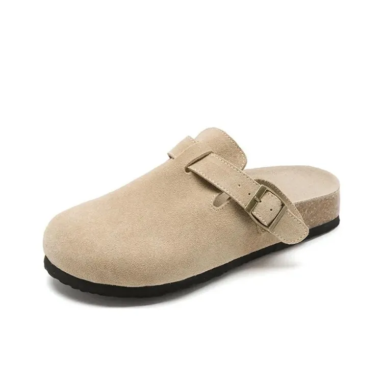 Dawei's House Rubber Sole Wrap toe Slippers Women's-1