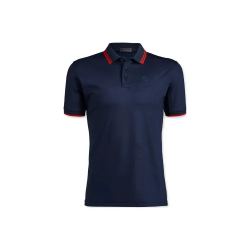 GFORE Polo Shirt Men's Marine Blue