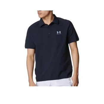 Under Armour Polo Shirt Men's Marine Blue