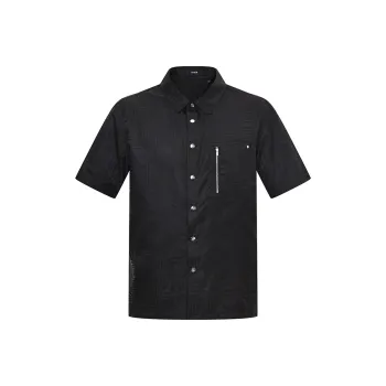 RARE Short Sleeved Shirt Men's Black