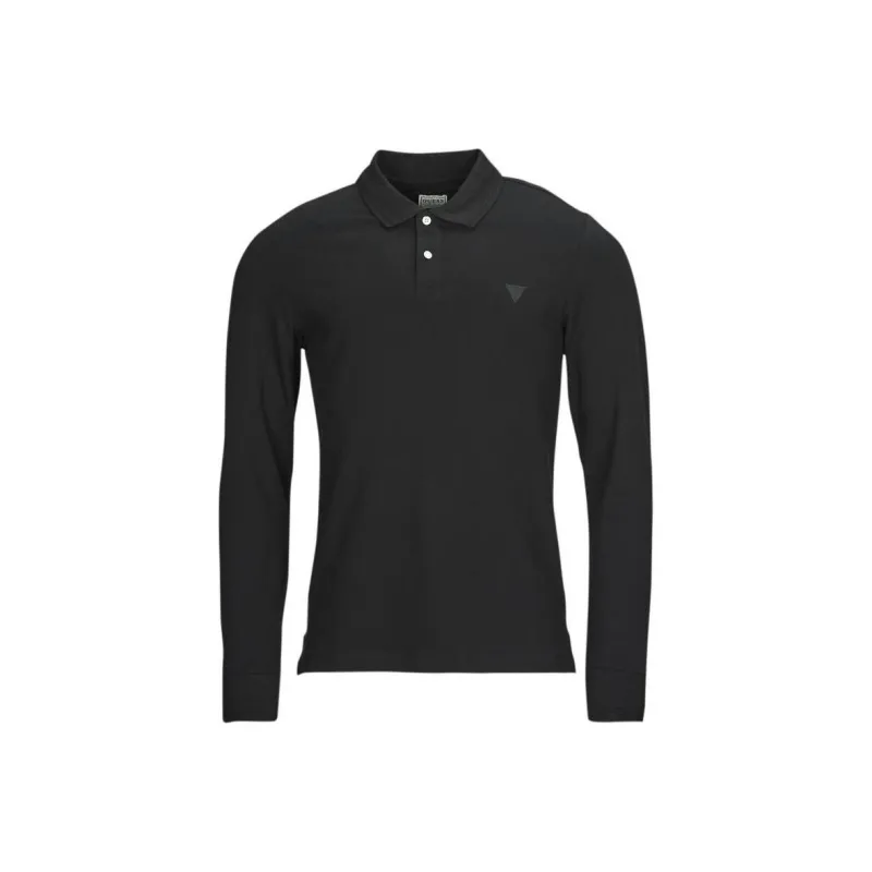 GUESS Polo Shirts Men Black-0