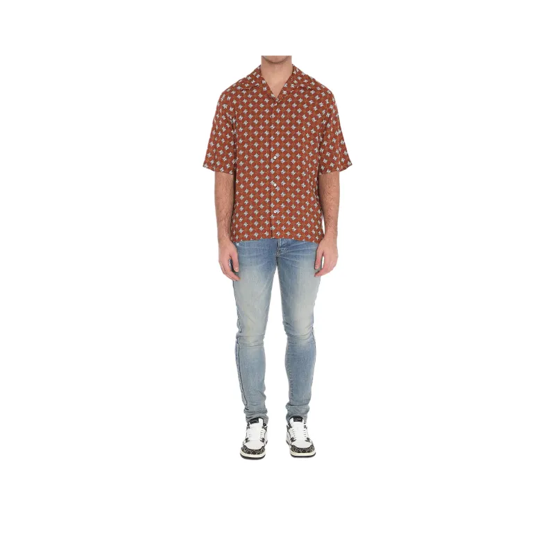 AMIRI Monogram Short Sleeved Shirt-0