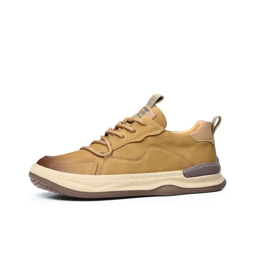 MODENGPAN Anti Slip And Wear Resistant Lightweight Low Top Skateboard Shoes Men's