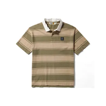 Timberland Polo Shirt Men's Plaid Print
