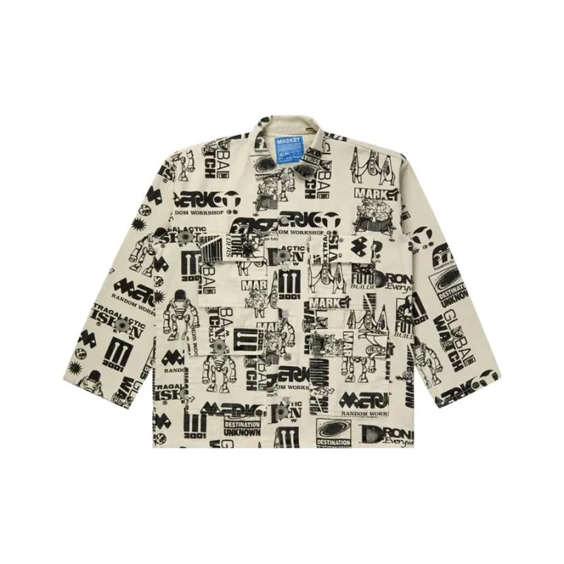 Chinatown Market Destination Unknown Chore Coat-0