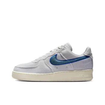 Nike Air Force 1 Low Canvas Photon Dust Game Royal Pale Ivory Smokey Blue