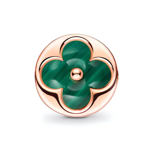LOUIS VUITTON Color Blossom Bb Sun Ear Stud Pink Gold And Malachite Per Unit